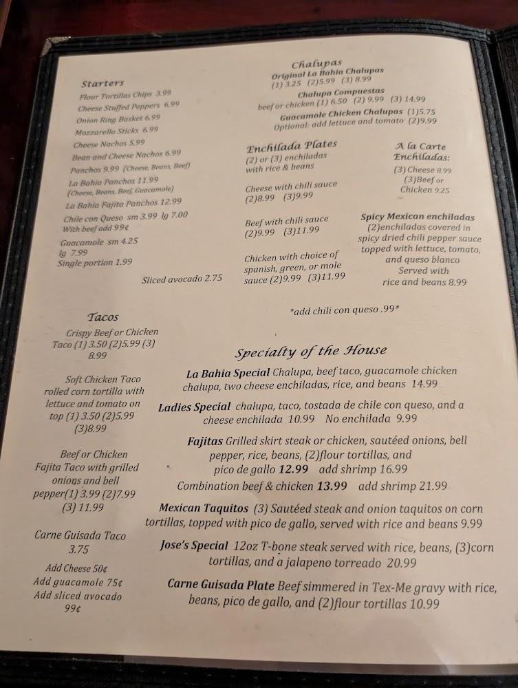 La Bahia Restaurant Cheese Stuffed Peppers
